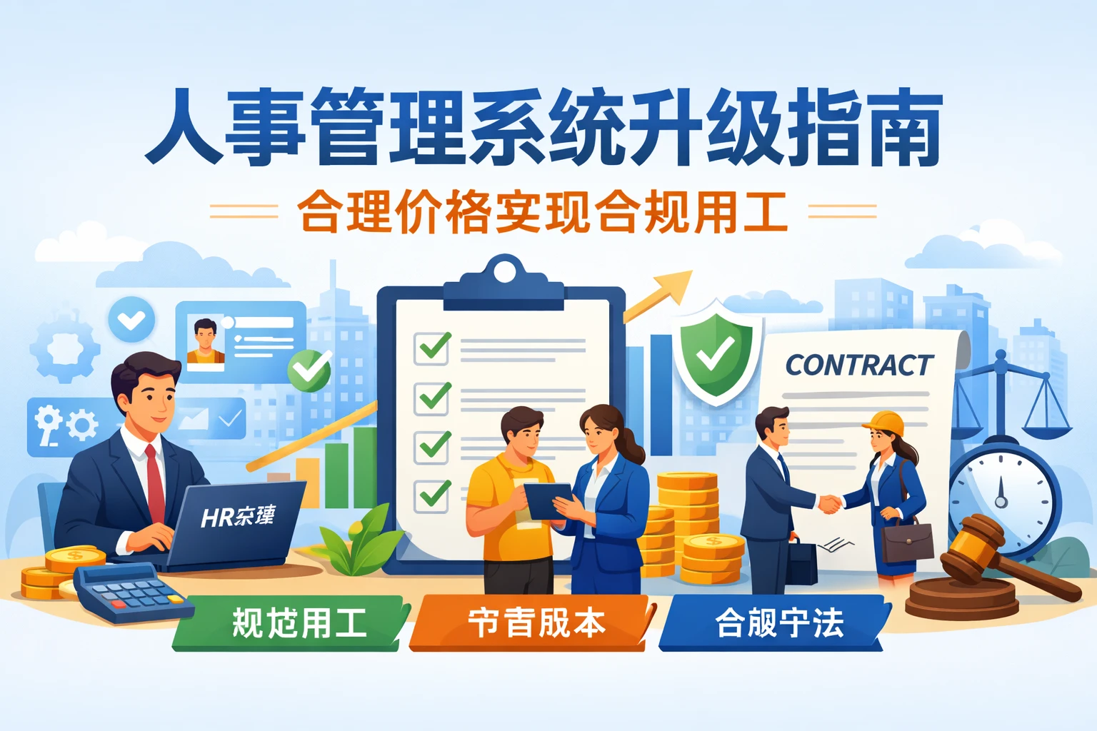 人事管理系统升级指南：合理价格实现合规用工