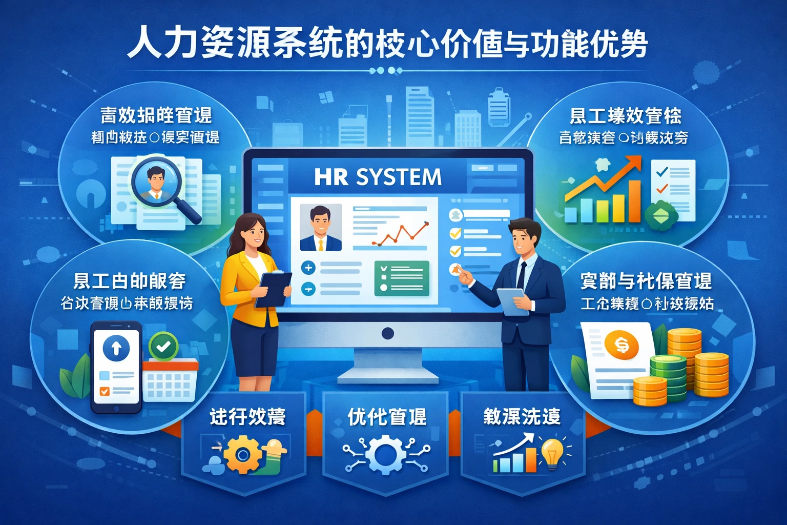 人力资源系统的核心价值与功能优势