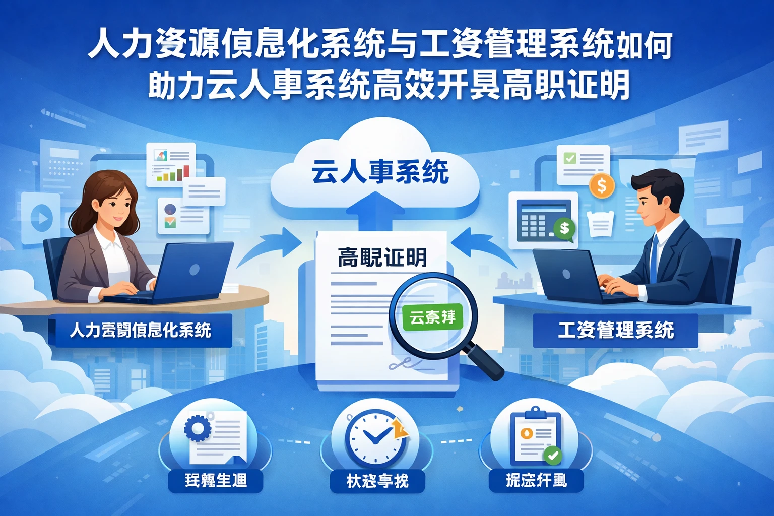 人力资源信息化系统与工资管理系统如何助力云人事系统高效开具离职证明
