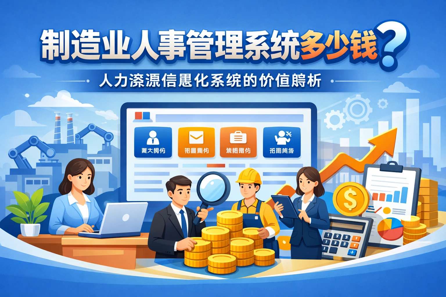 制造业人事管理系统多少钱?人力资源信息化系统的价值解析