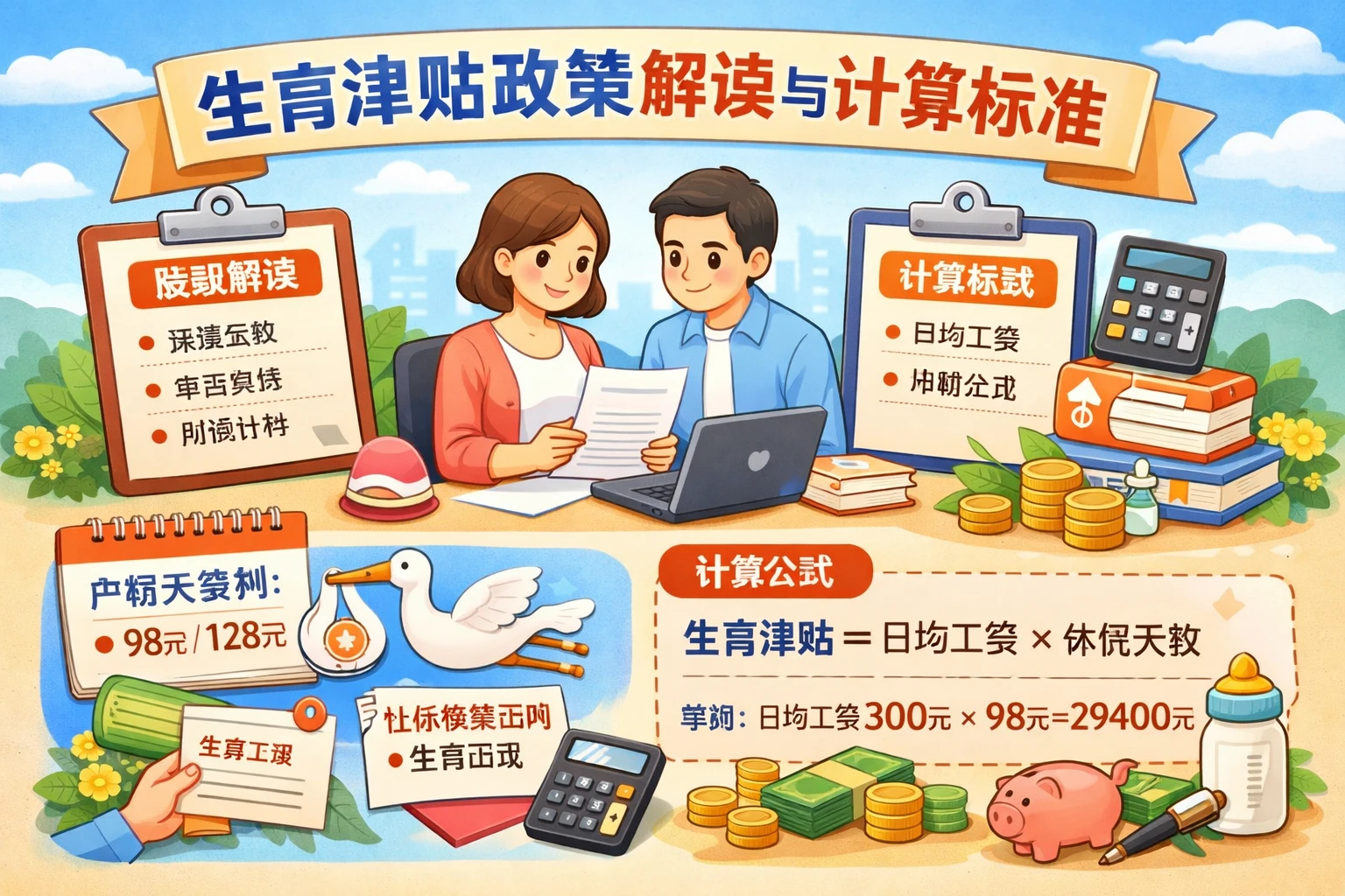 生育津贴政策解读与计算标准