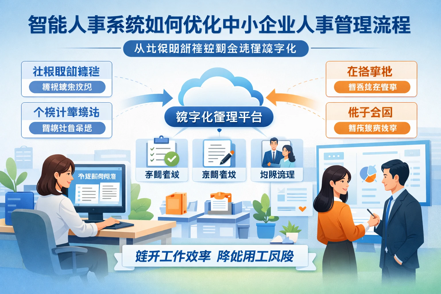 智能人事系统如何优化中小企业人事管理流程：从社保明细核验到全流程数字化