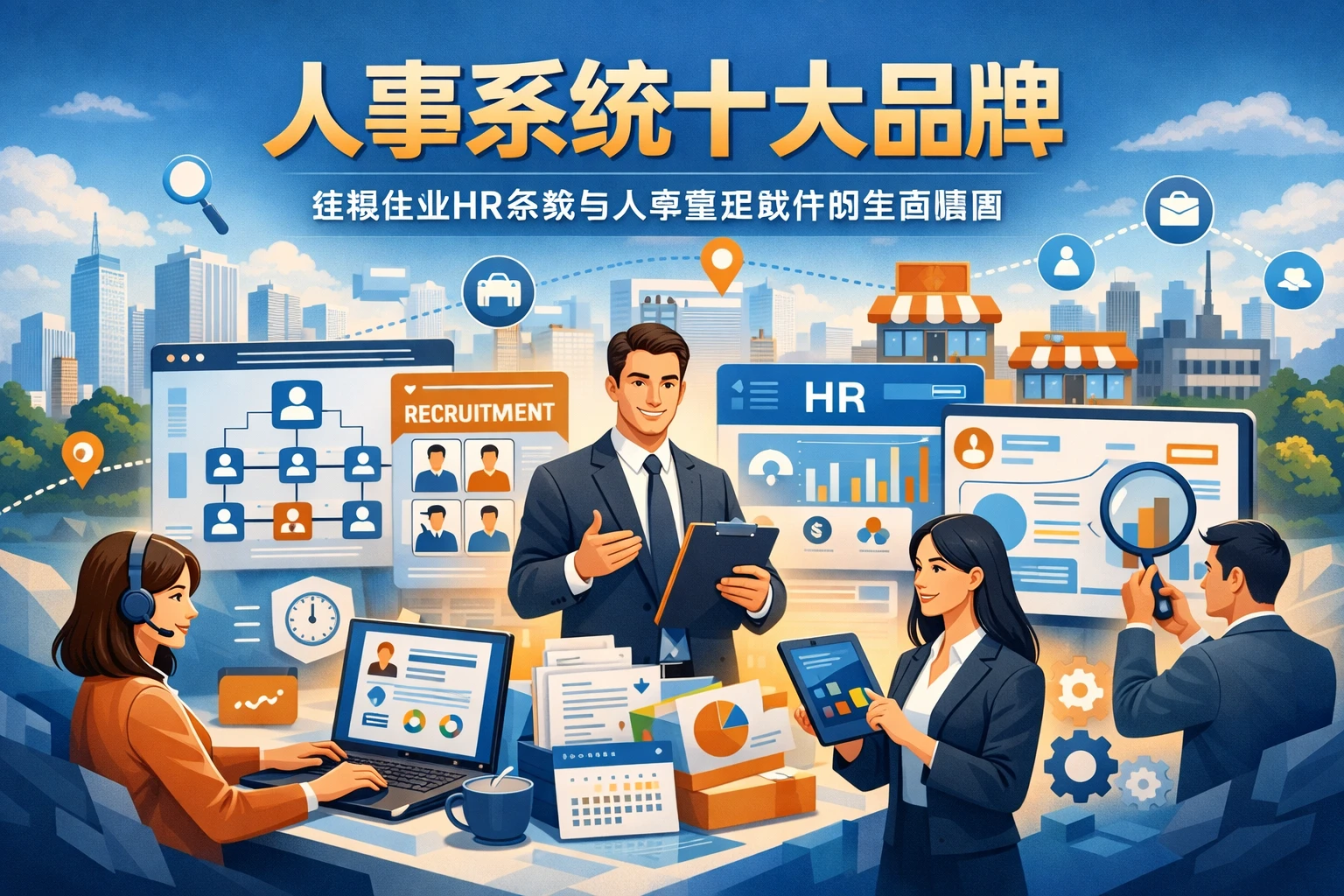 人事系统十大品牌:连锁企业HR系统与人事管理软件的全面指南