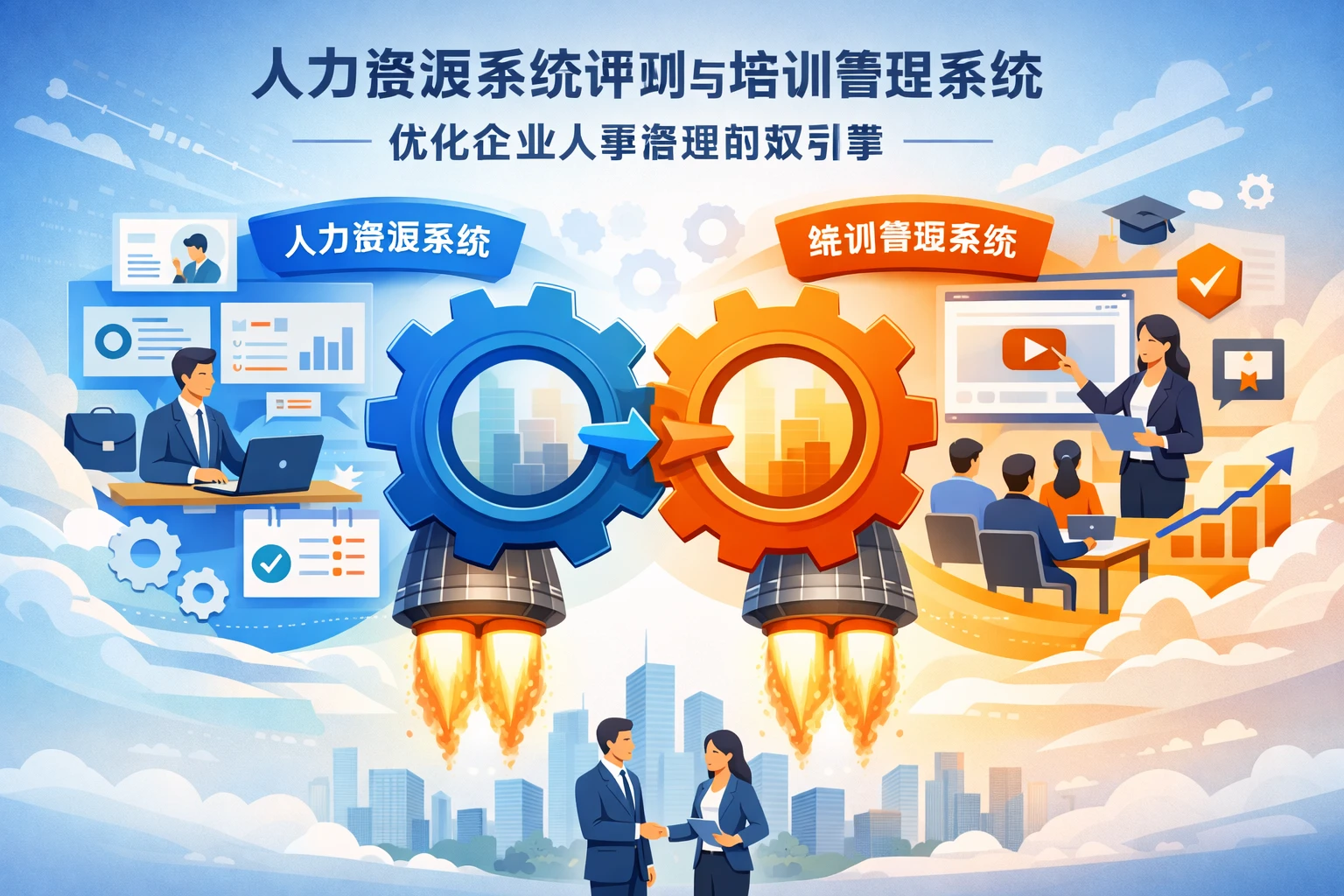 人力资源系统评测与培训管理系统：优化企业人事管理的双引擎