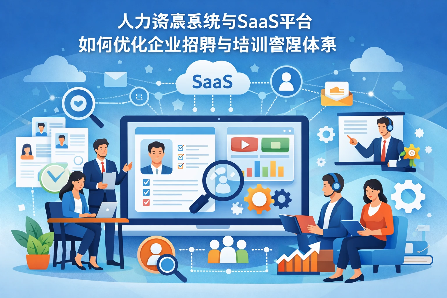 人力资源系统与SaaS平台如何优化企业招聘与培训管理体系