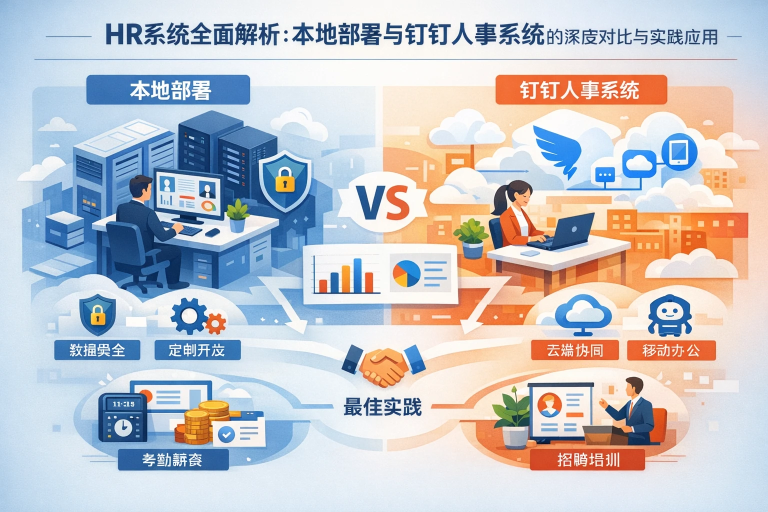 HR系统全面解析：本地部署与钉钉人事系统的深度对比与实践应用