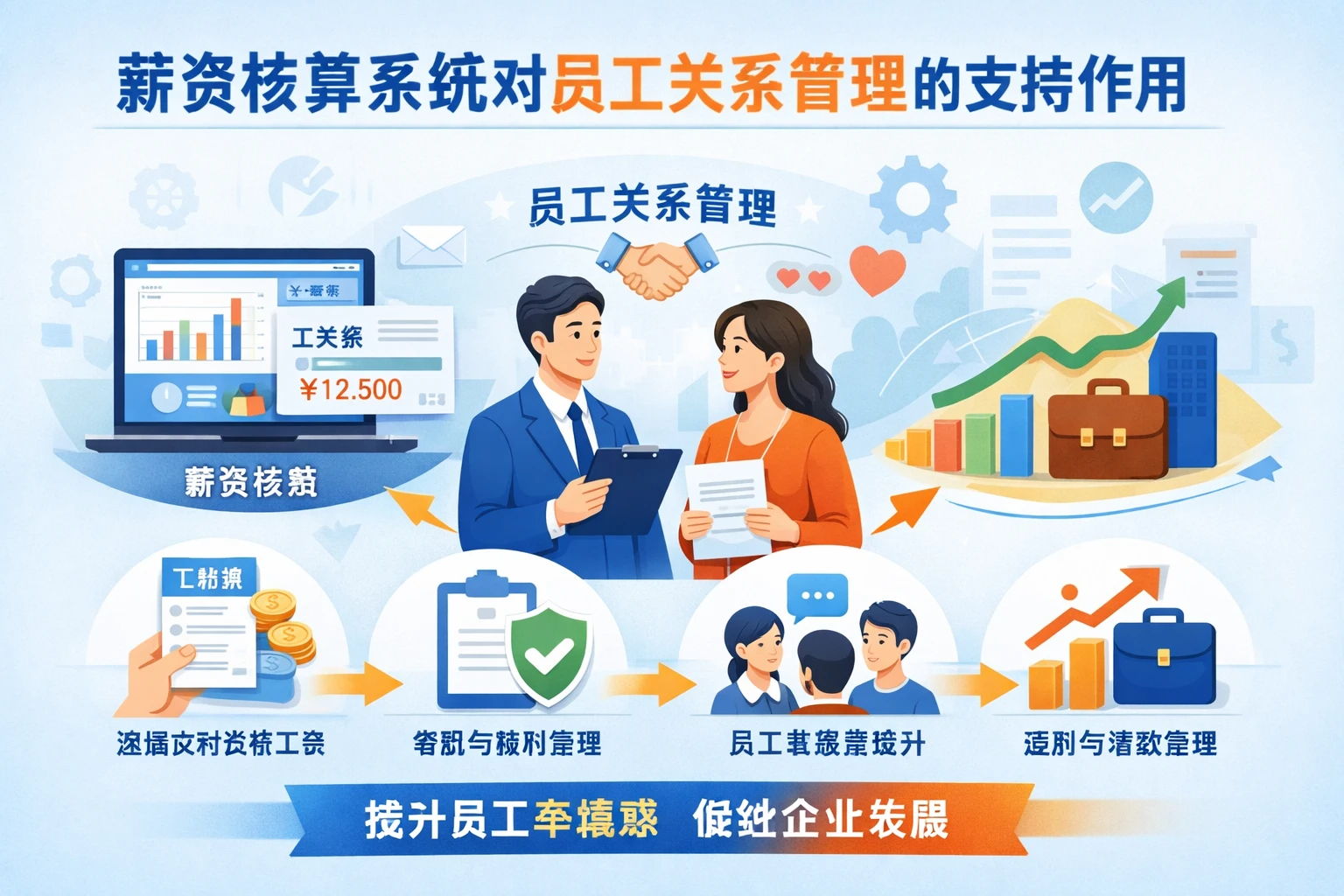 薪资核算系统对员工关系管理的支持作用