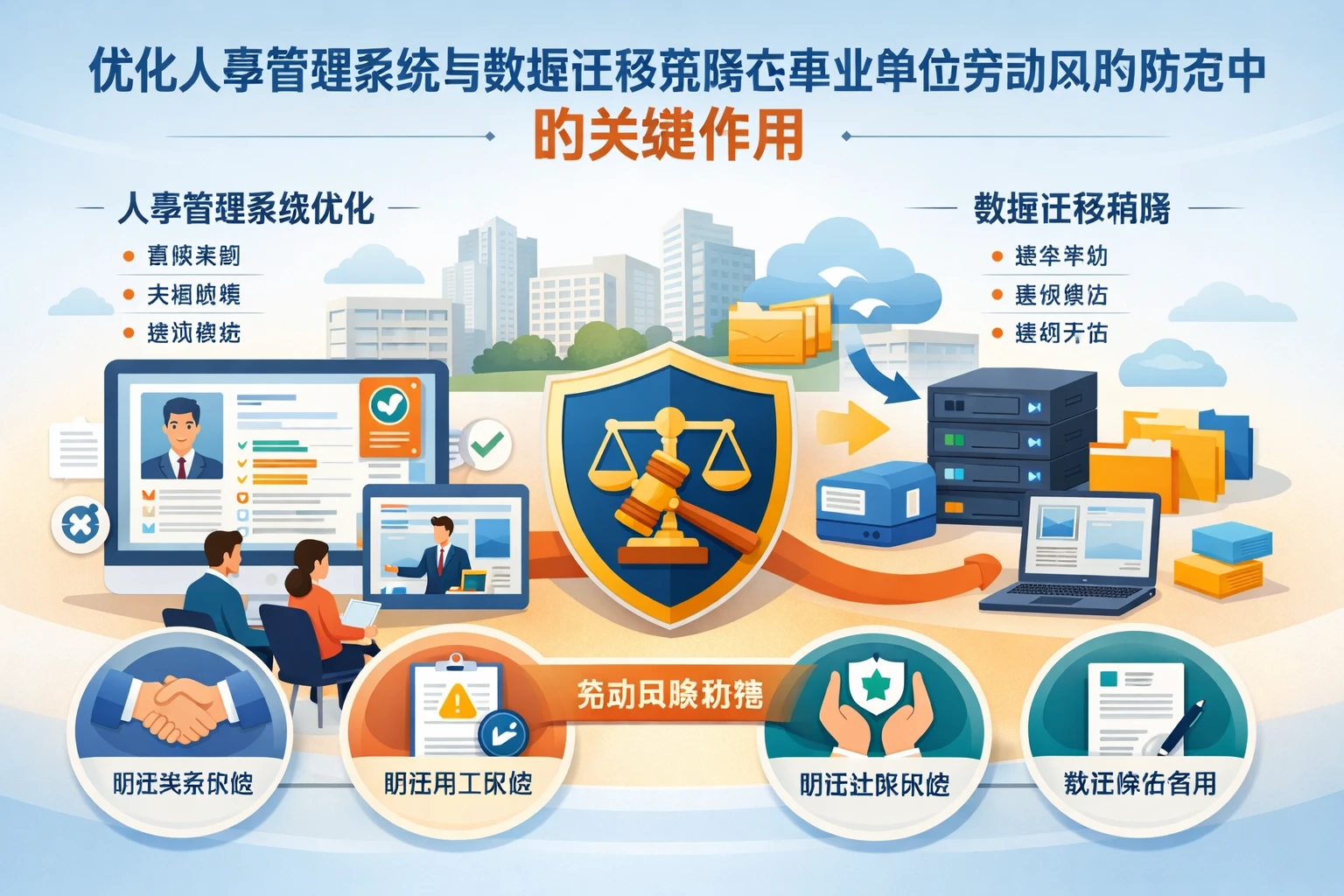 优化人事管理系统与数据迁移策略在事业单位劳动风险防范中的关键作用