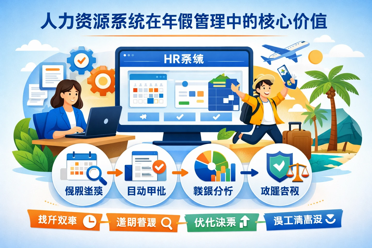 人力资源系统在年假管理中的核心价值
