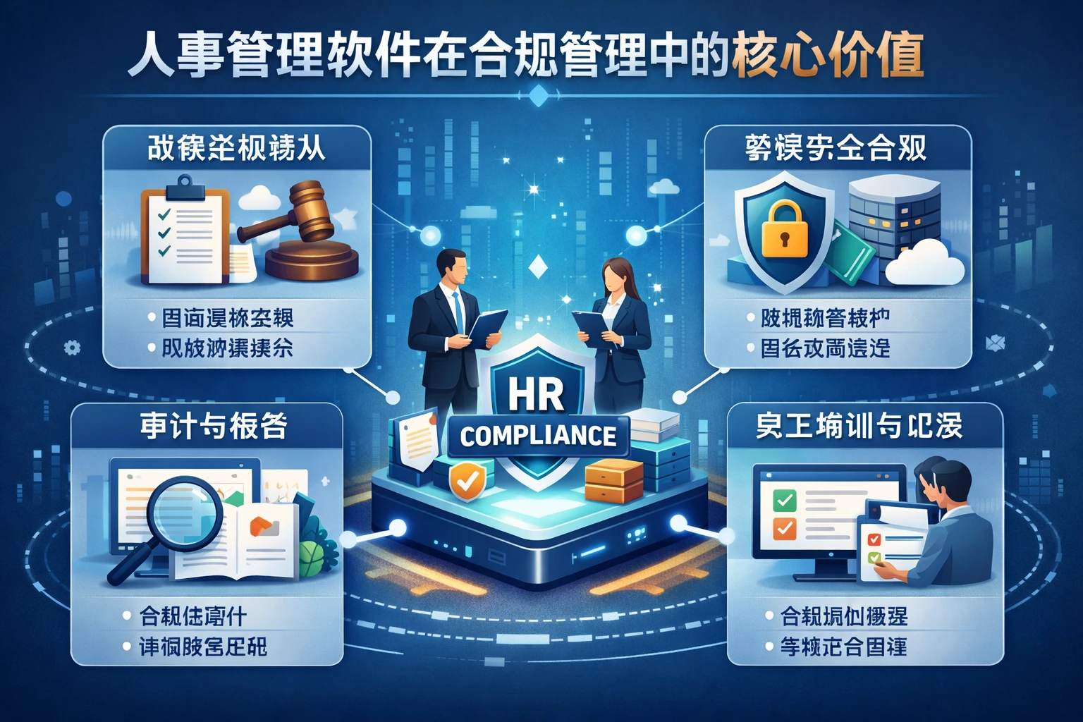 人事管理软件在合规管理中的核心价值