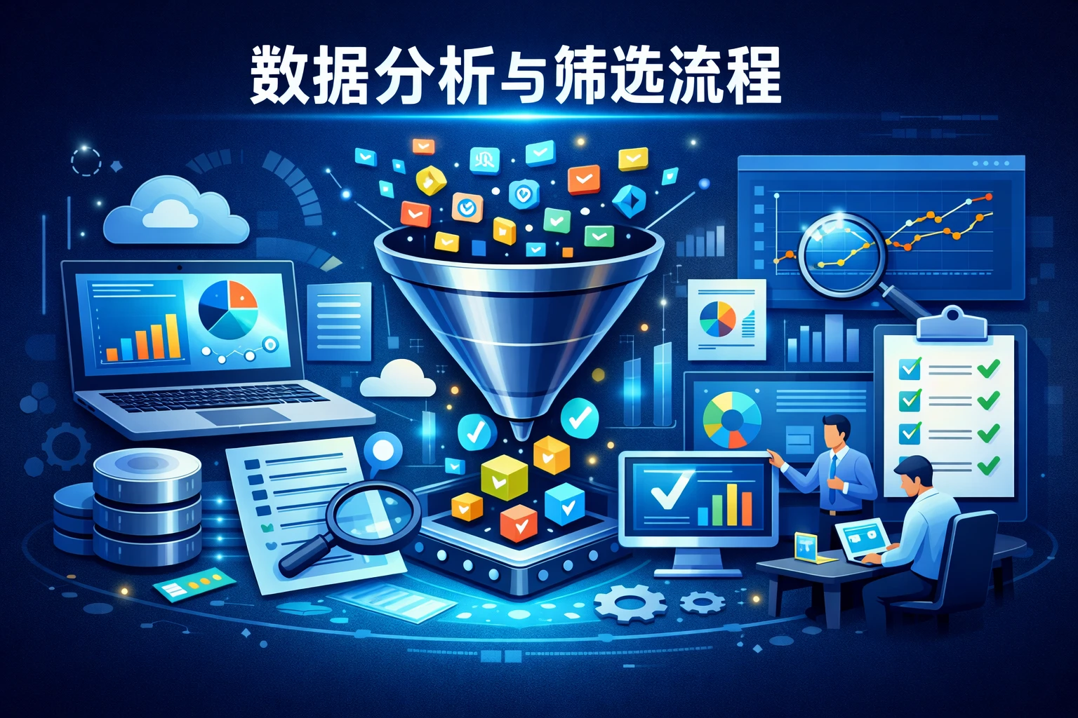 数据分析与筛选流程