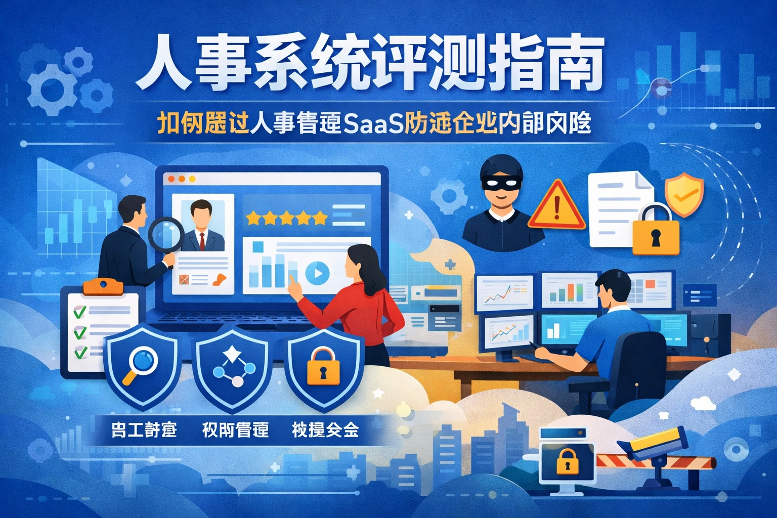 人事系统评测指南：如何通过人事管理SaaS防范企业内部风险