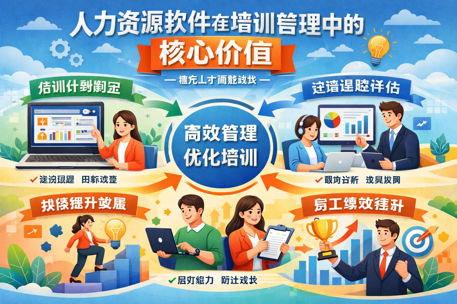 人力资源软件在培训管理中的核心价值