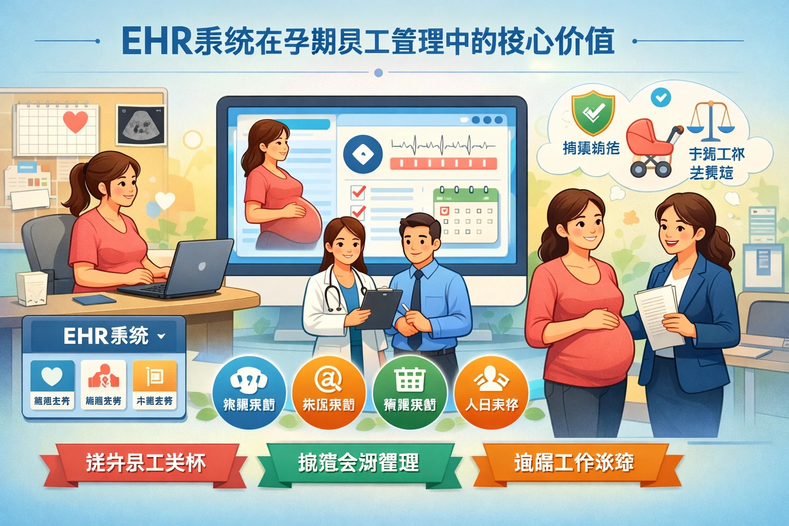 ehr系统在孕期员工管理中的核心价值