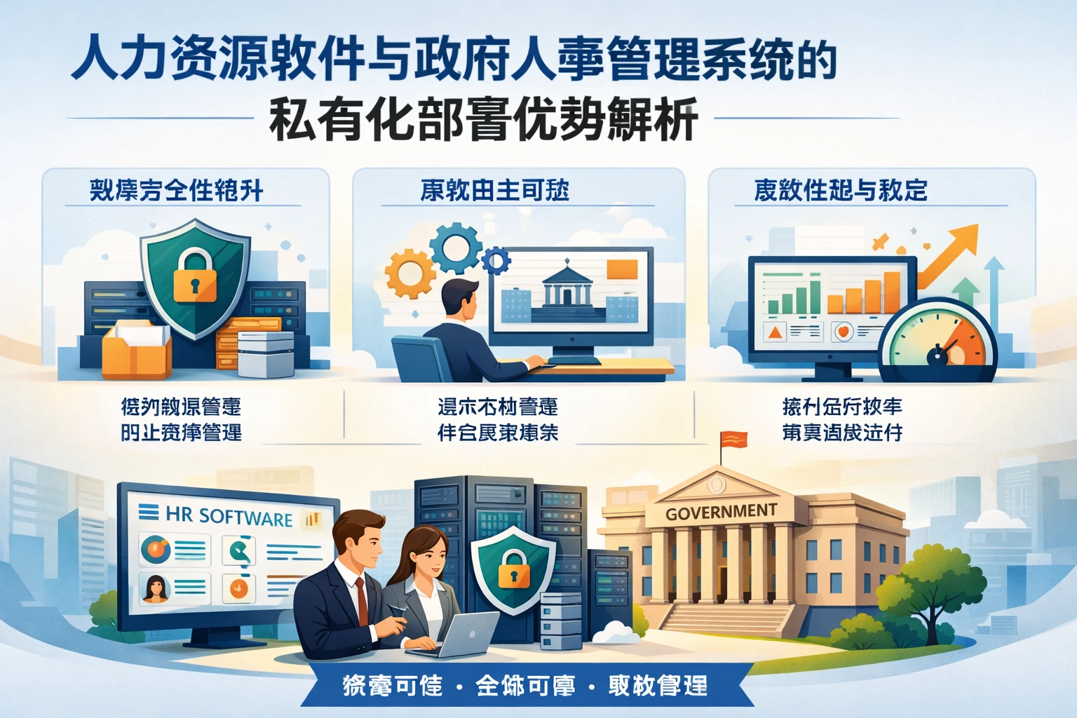 人力资源软件与政府人事管理系统的私有化部署优势解析