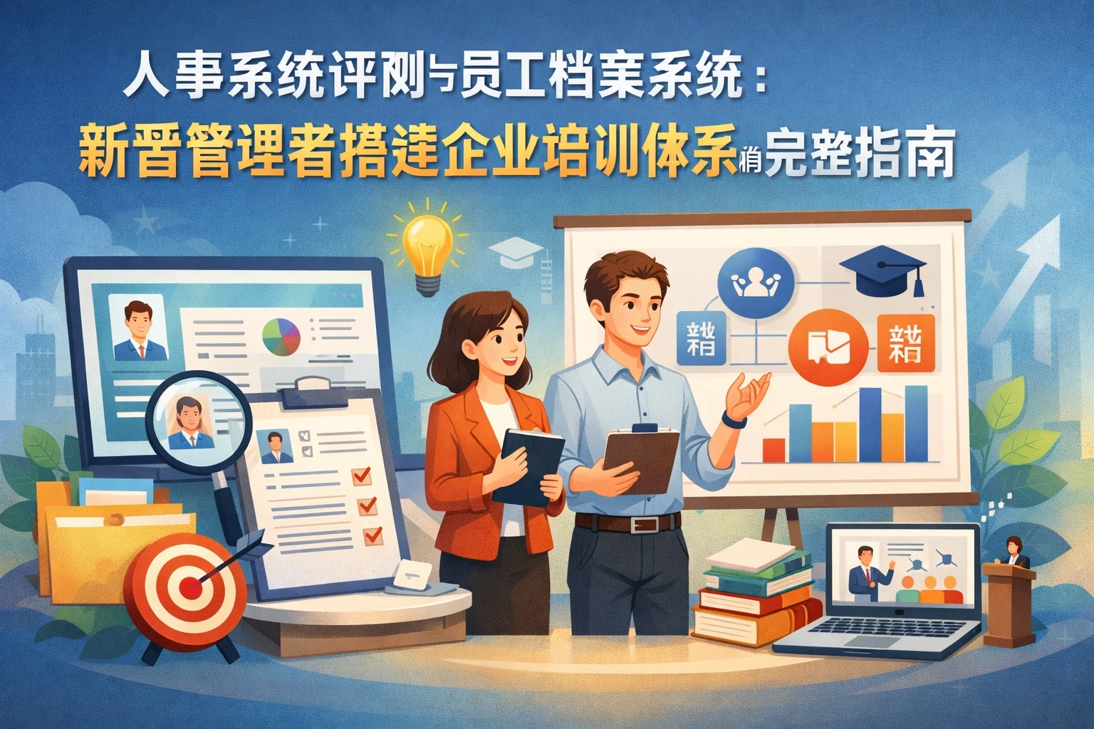 人事系统评测与员工档案系统：新晋管理者搭建企业培训体系的完整指南