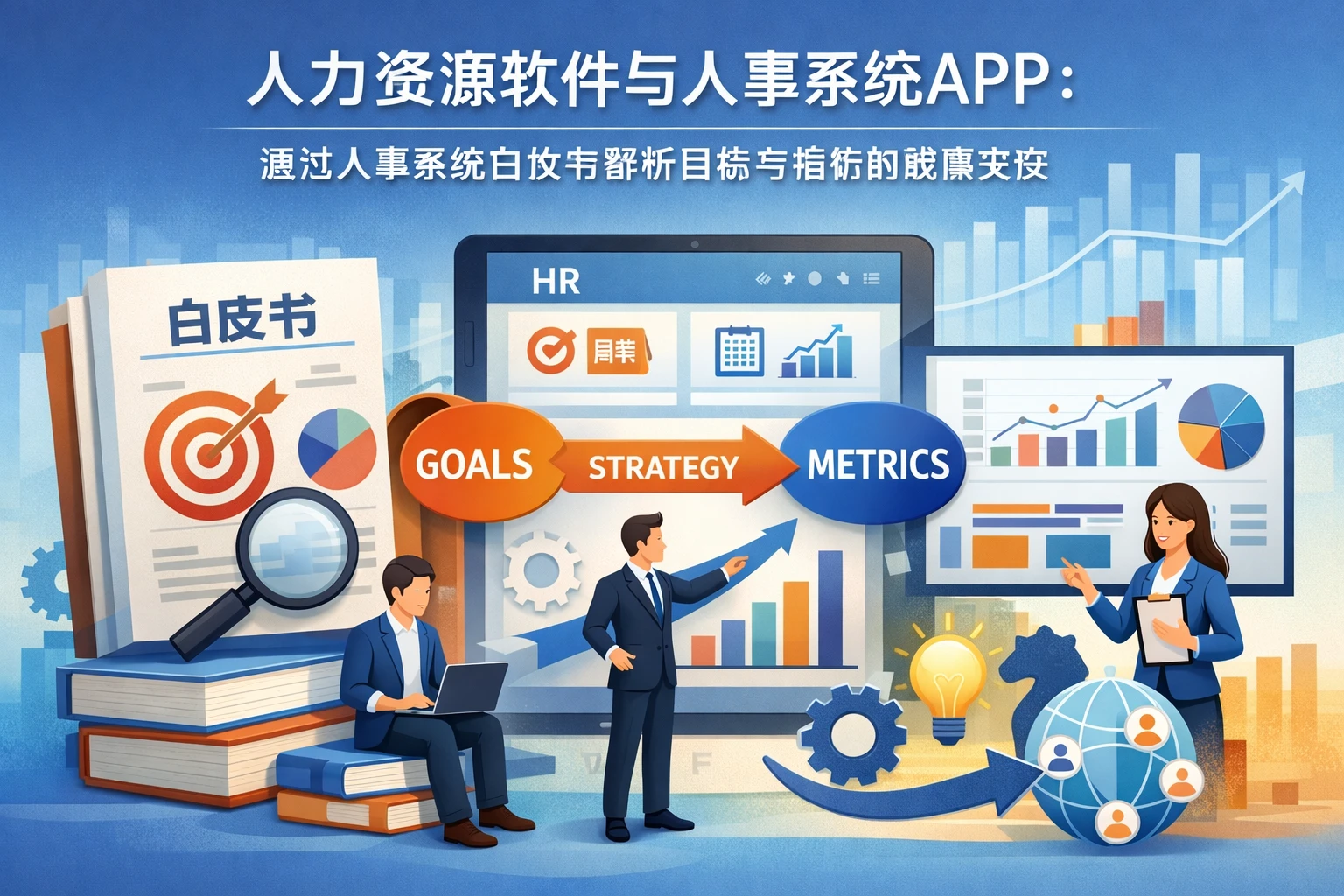 人力资源软件与人事系统APP：通过人事系统白皮书解析目标与指标的战略关联