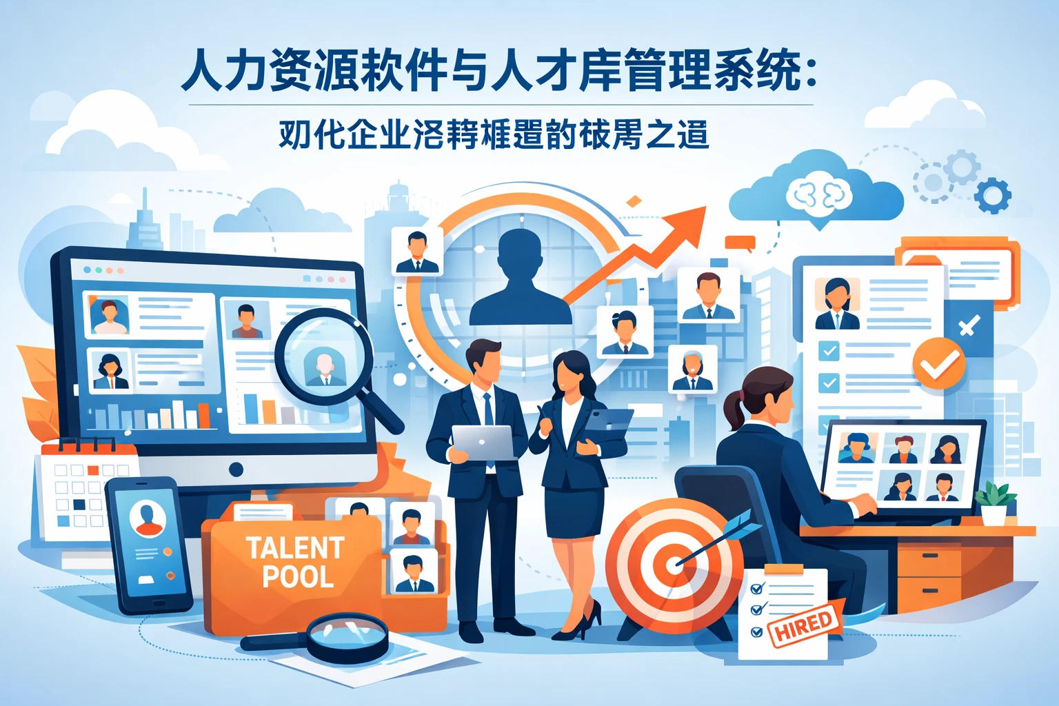 人力资源软件与人才库管理系统：现代企业招聘难题的破局之道