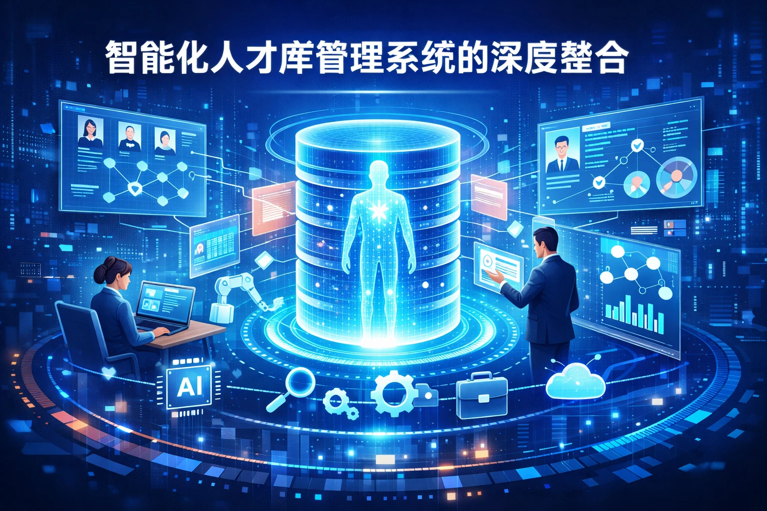 智能化人才库管理系统的深度整合