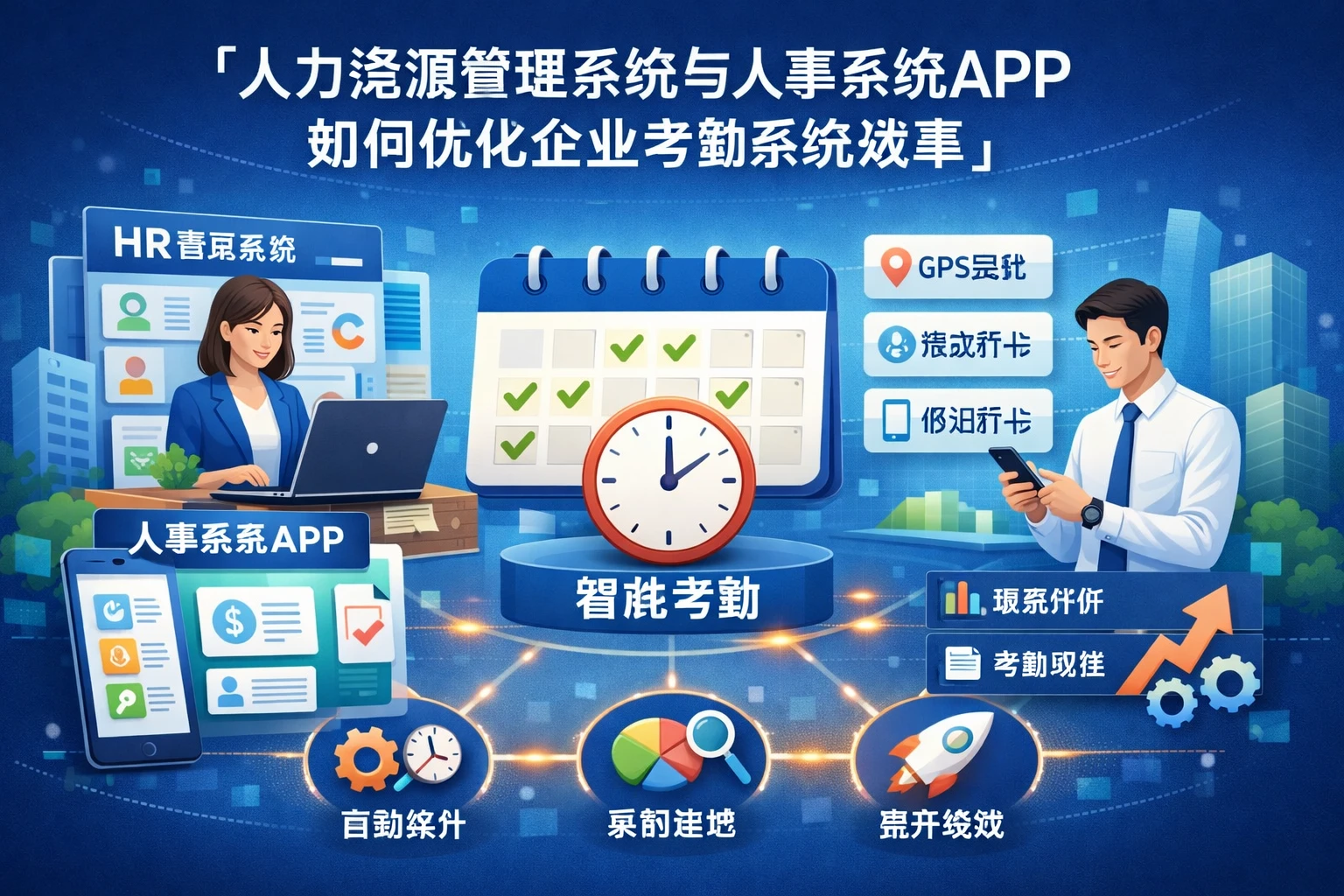 人力资源管理系统与人事系统APP如何优化企业考勤系统效率