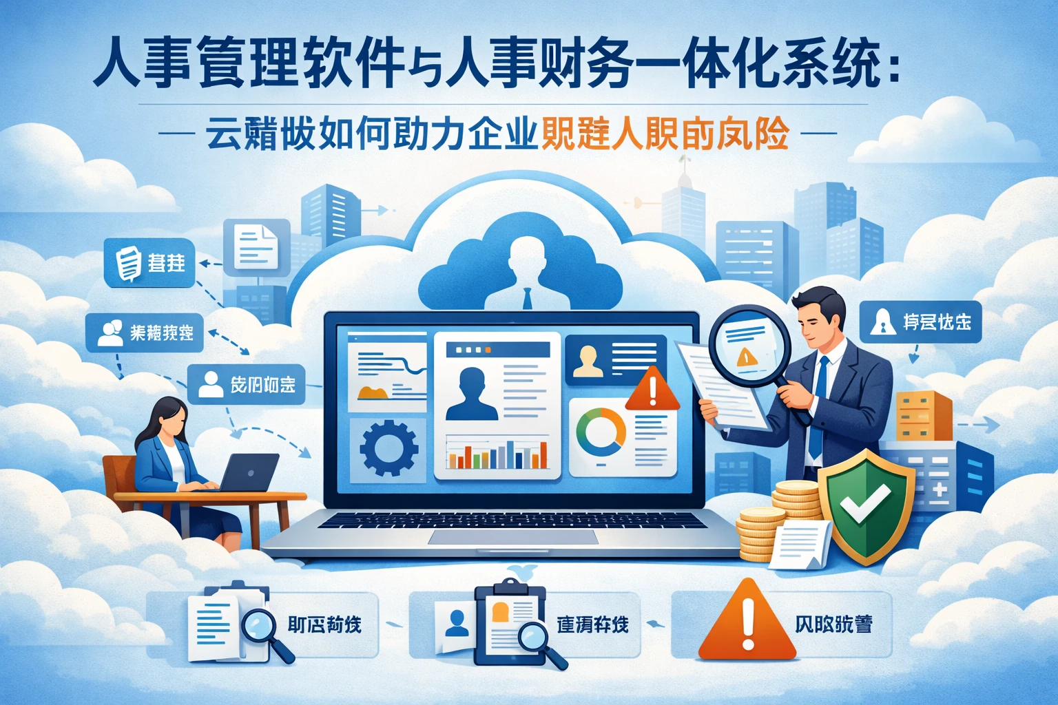 人事管理软件与人事财务一体化系统：云端版如何助力企业规避入职前风险