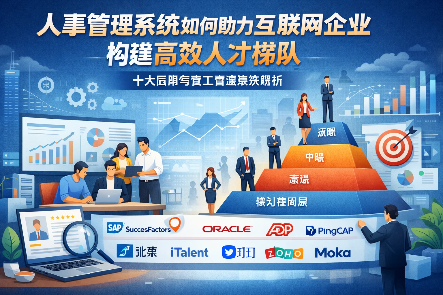 人事管理系统如何助力互联网企业构建高效人才梯队：十大品牌与员工管理系统解析