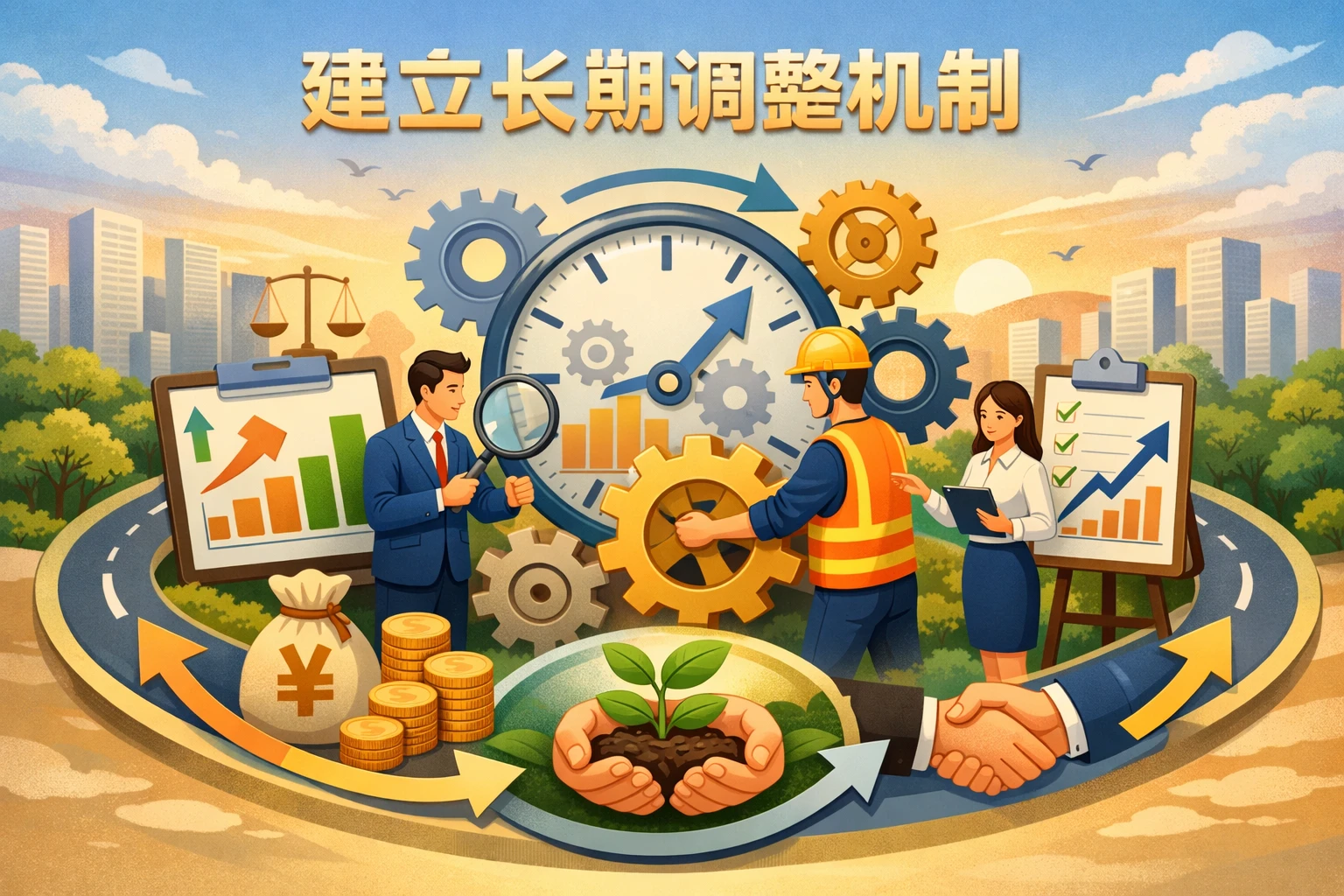 建立长期调整机制