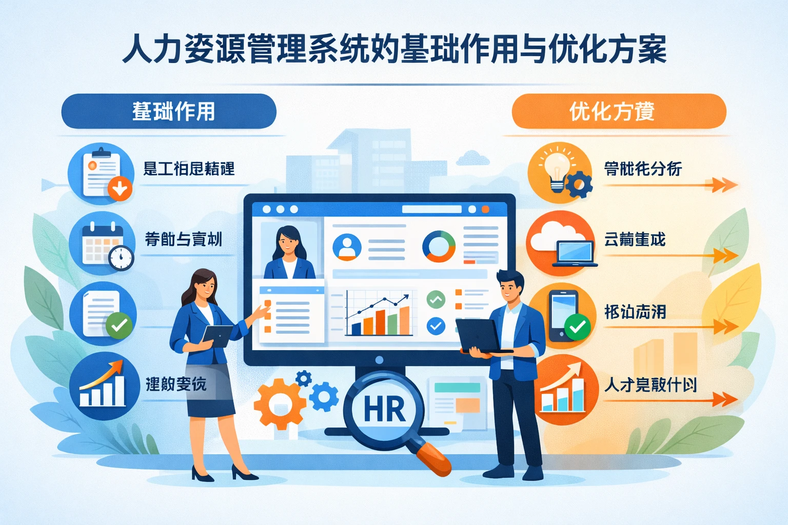 人力资源管理系统的基础作用与优化方案