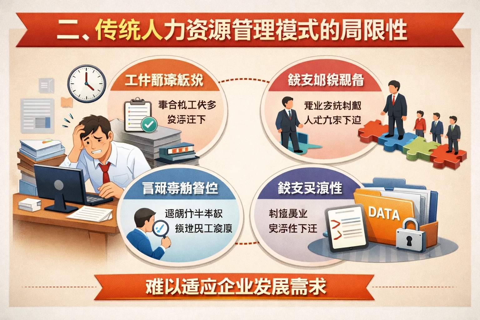 二、传统人力资源管理模式的局限性