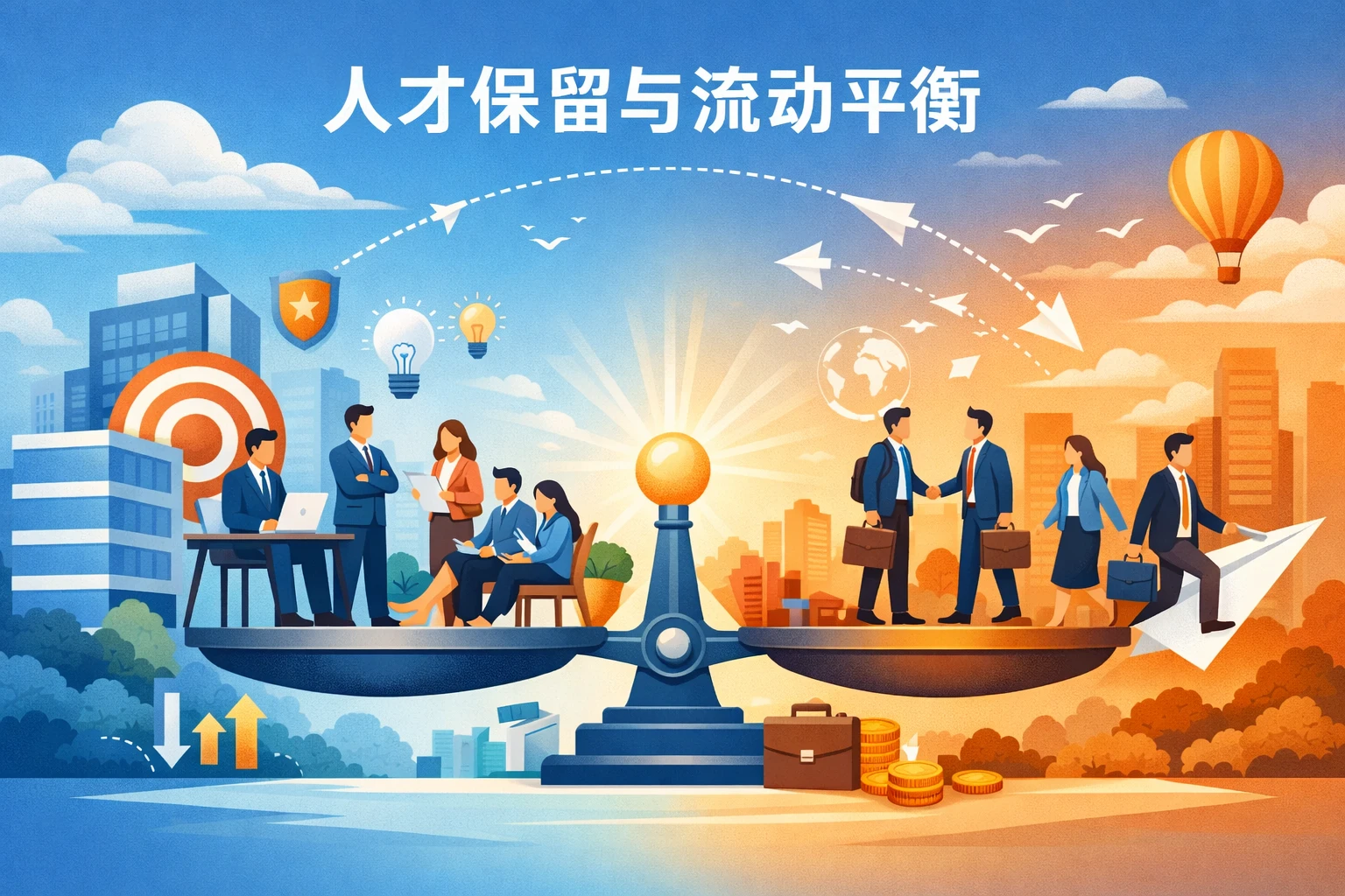 人才保留与流动平衡
