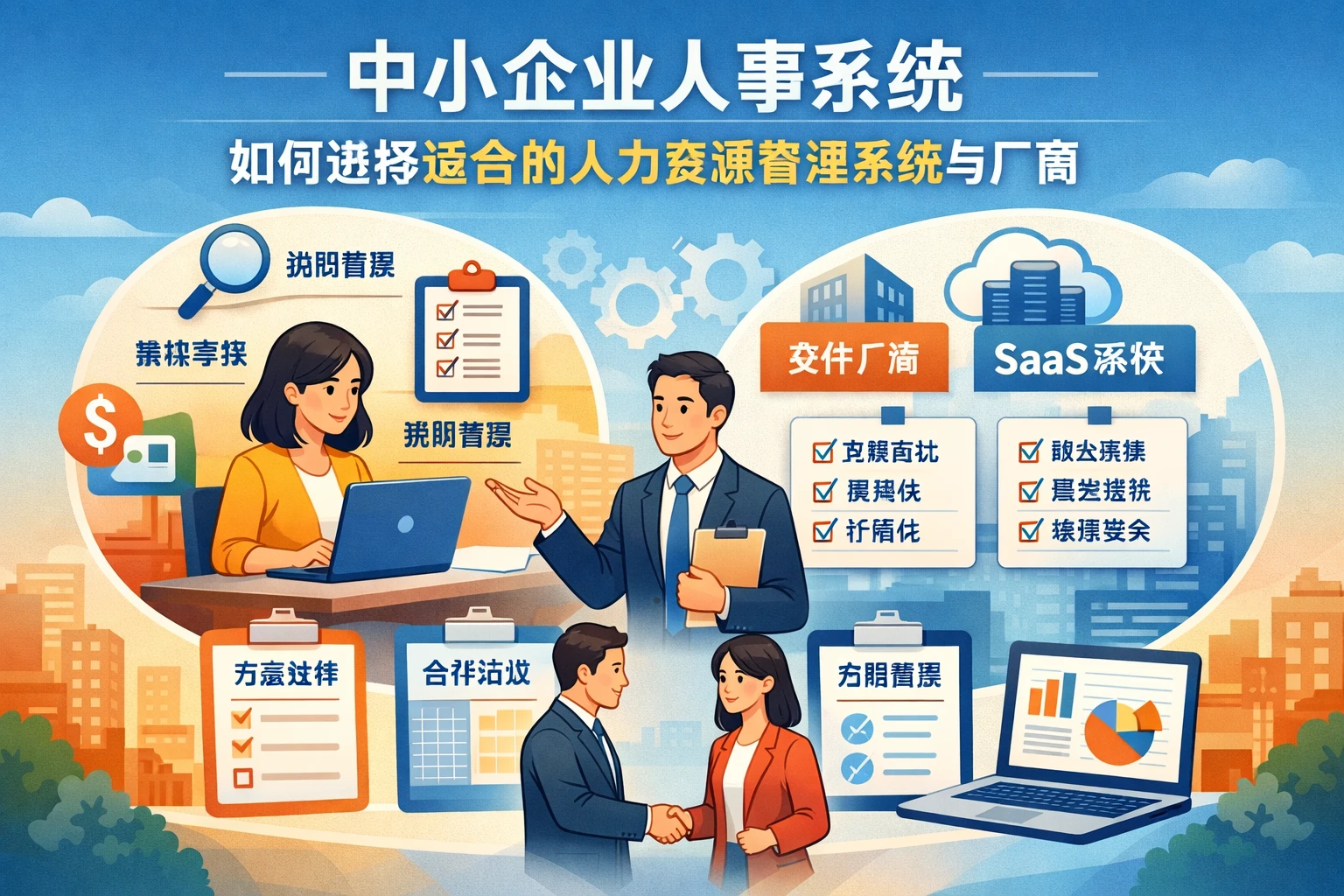 中小企业人事系统：如何选择适合的人力资源管理系统与厂商