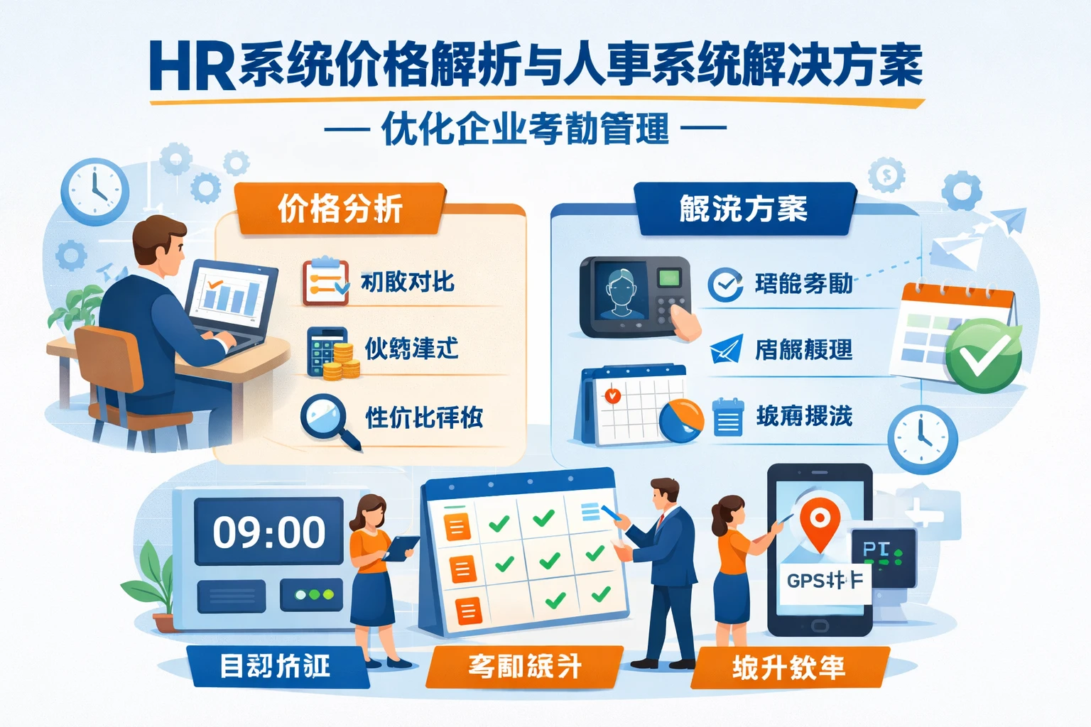 HR系统价格解析与人事系统解决方案:优化企业考勤管理