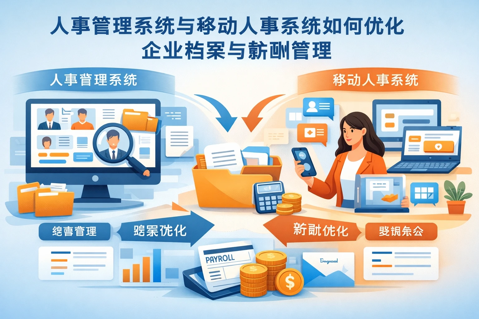 人事管理系统与移动人事系统如何优化企业档案与薪酬管理