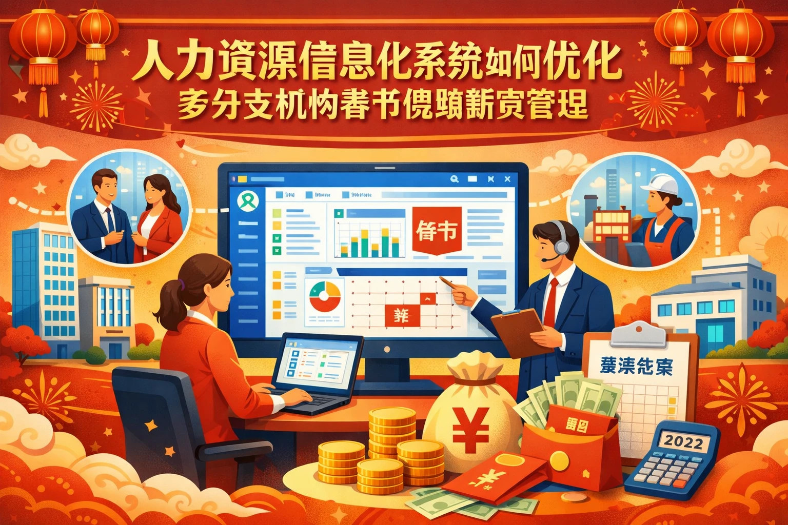 人力资源信息化系统如何优化多分支机构春节假期薪资管理