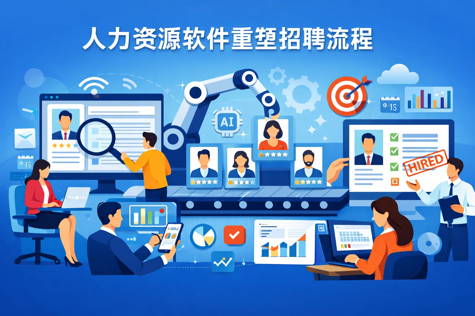 人力资源软件重塑招聘流程