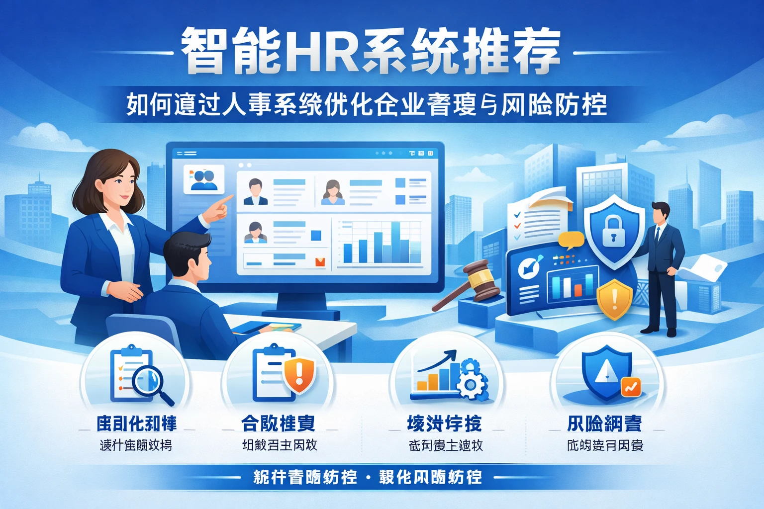 智能HR系统推荐：如何通过人事系统优化企业管理与风险防控