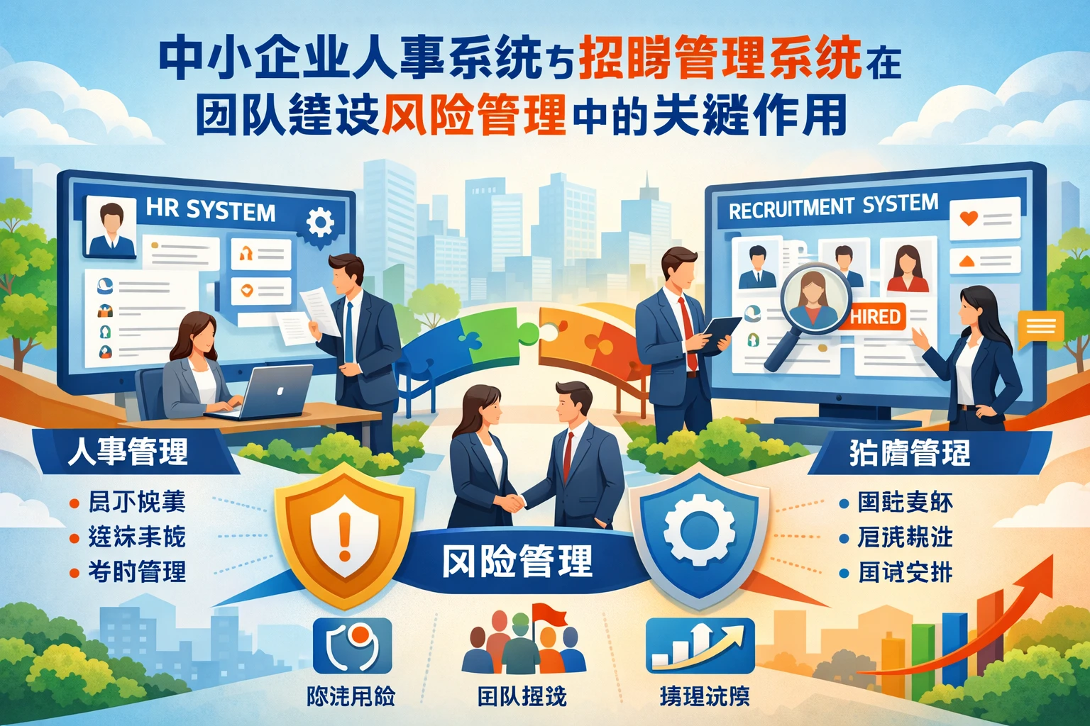 中小企业人事系统与招聘管理系统在团队建设风险管理中的关键作用
