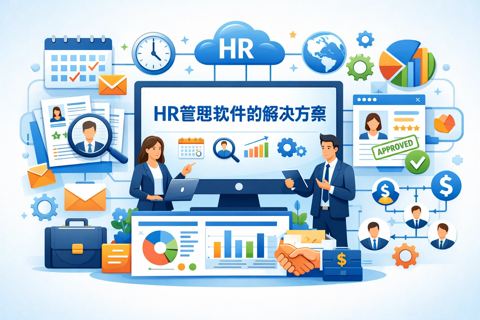 HR管理软件的解决方案