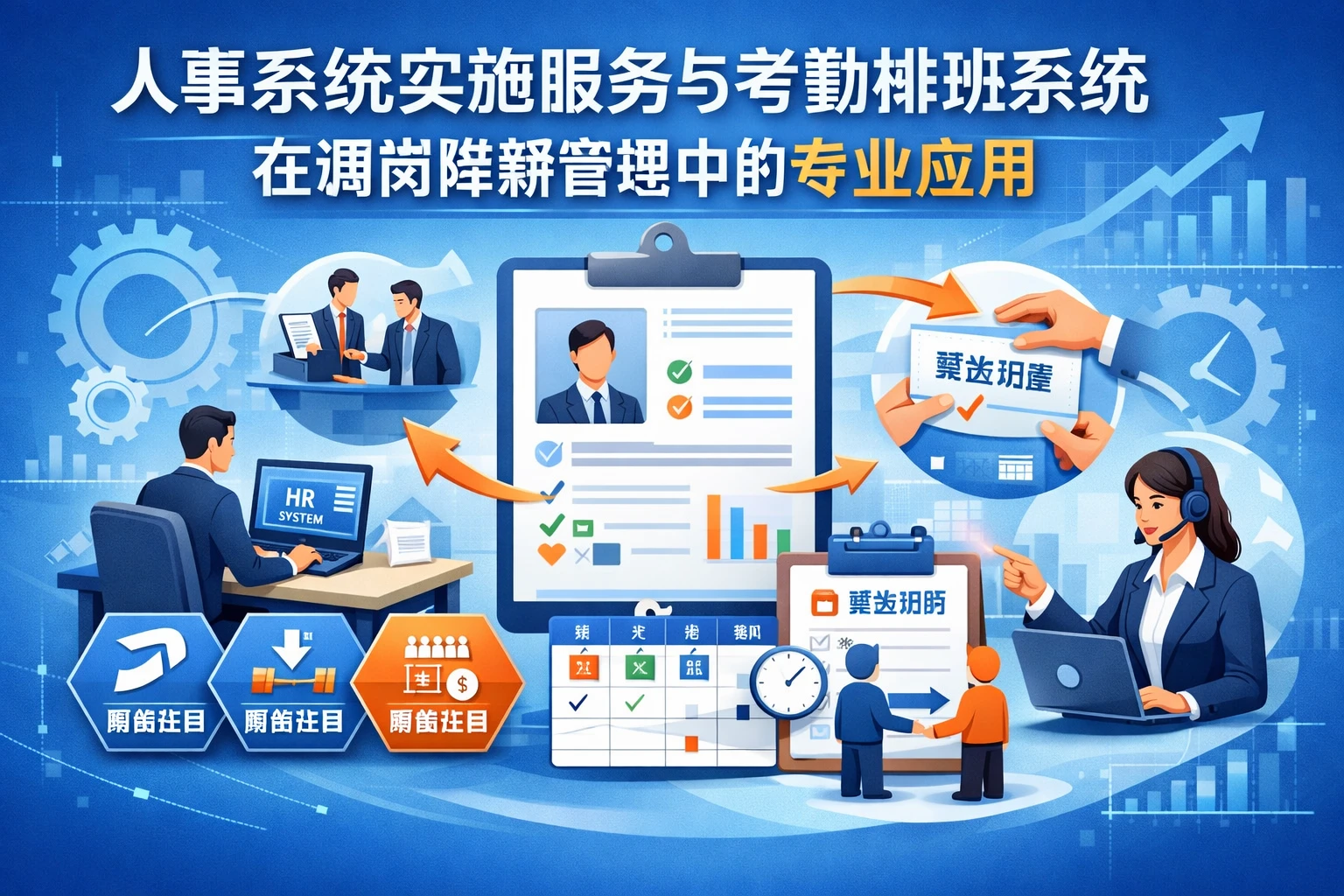 人事系统实施服务与考勤排班系统在调岗降薪管理中的专业应用