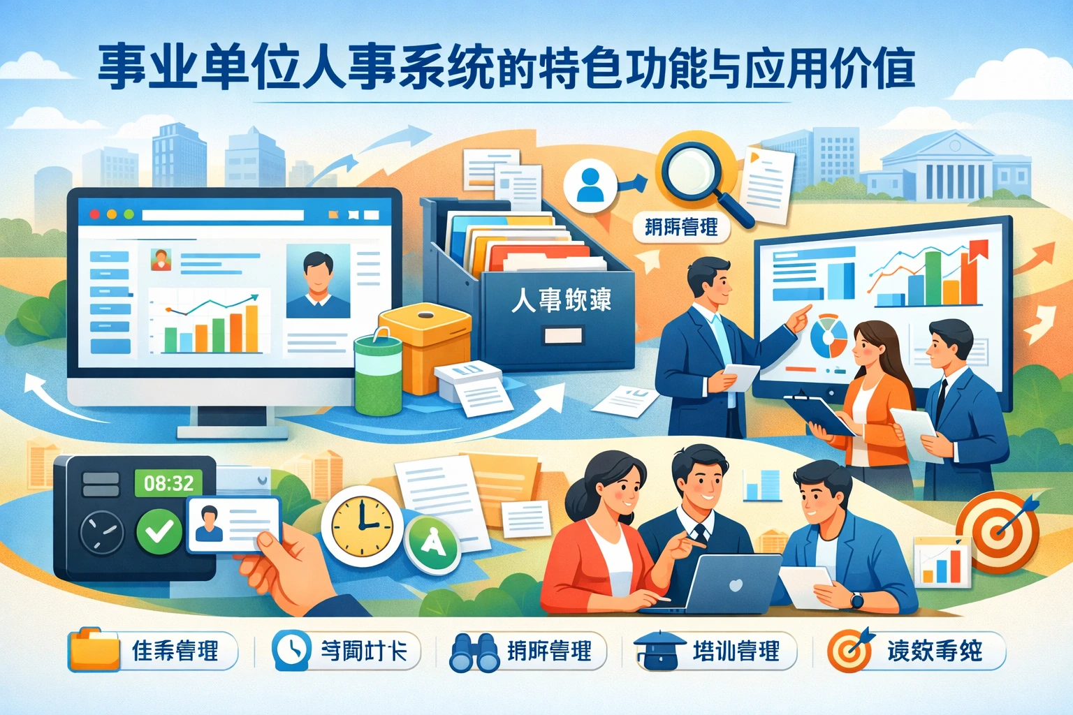 事业单位人事系统的特色功能与应用价值