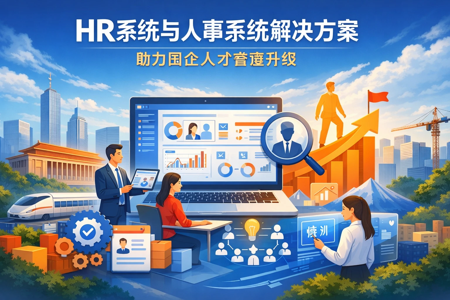 HR系统与人事系统解决方案如何助力国企人才管理升级