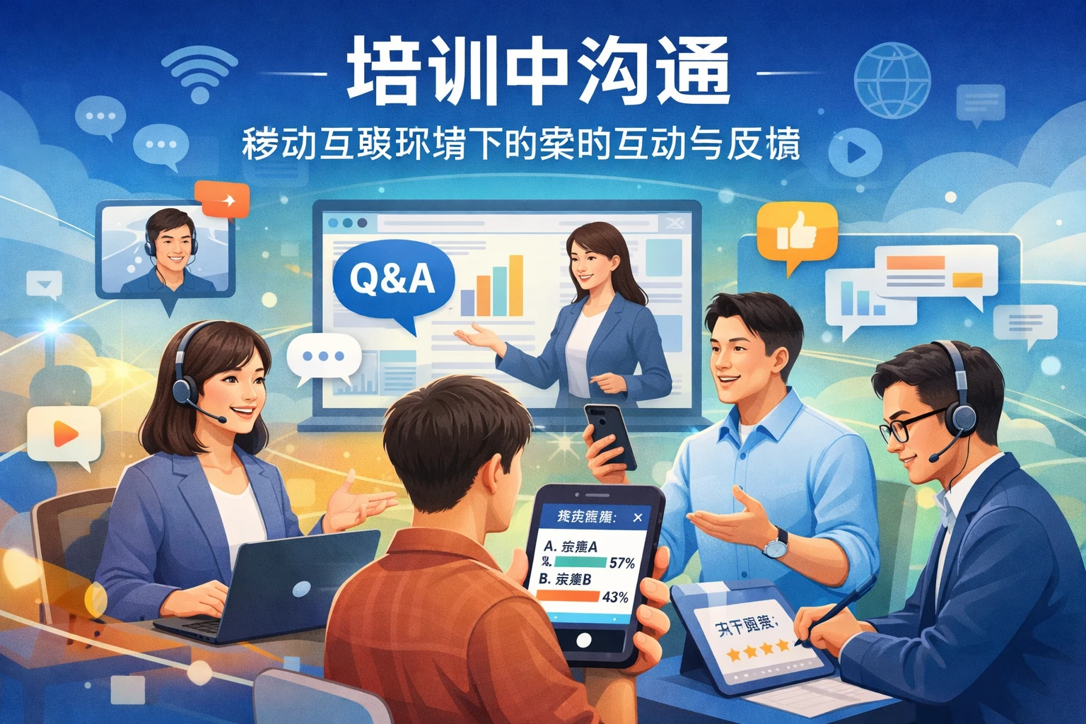 培训中沟通：移动互联环境下的实时互动与反馈
