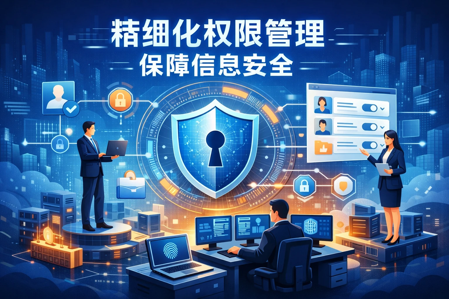 精细化权限管理保障信息安全