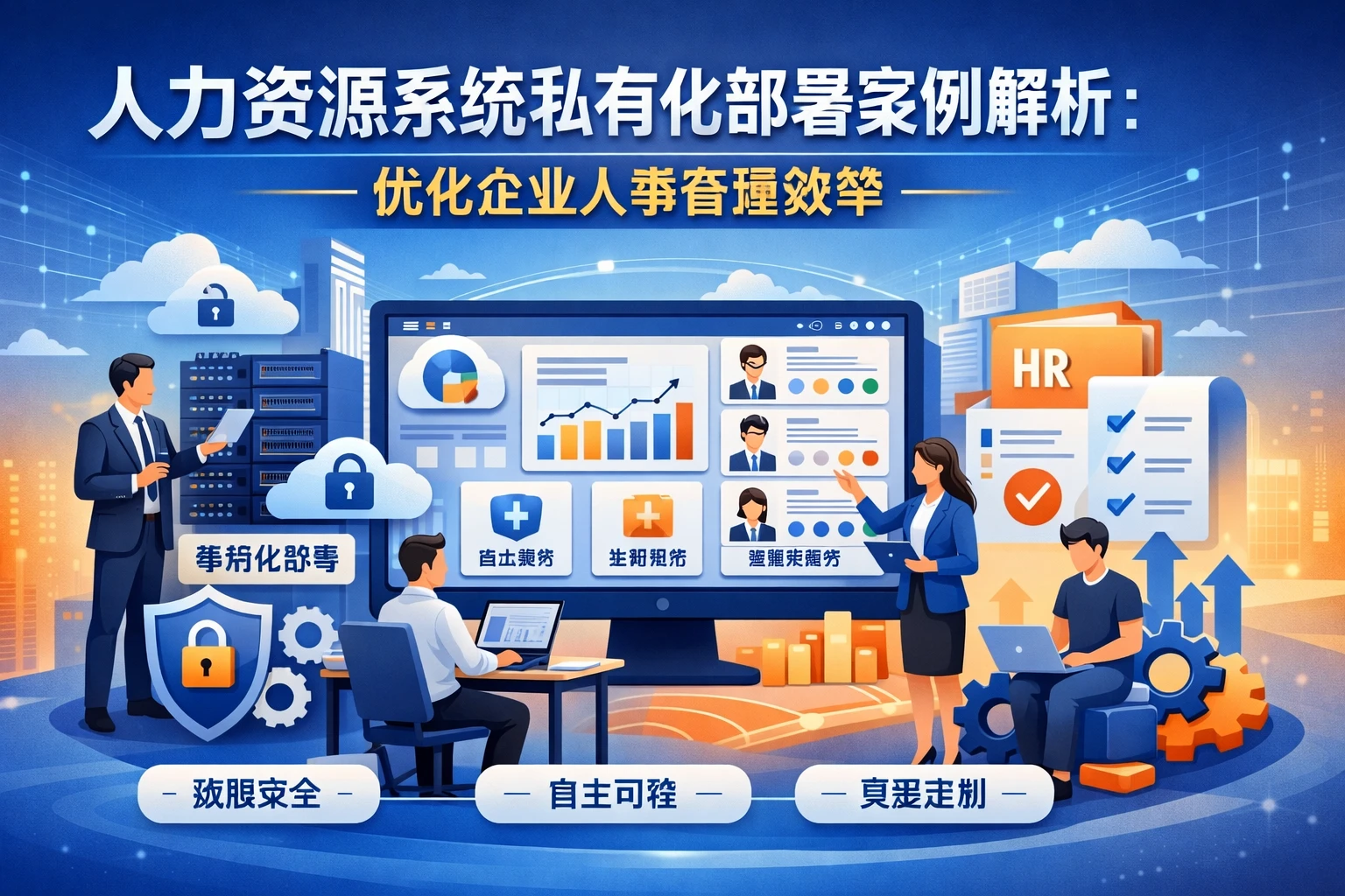 人力资源系统私有化部署案例解析：优化企业人事管理效率