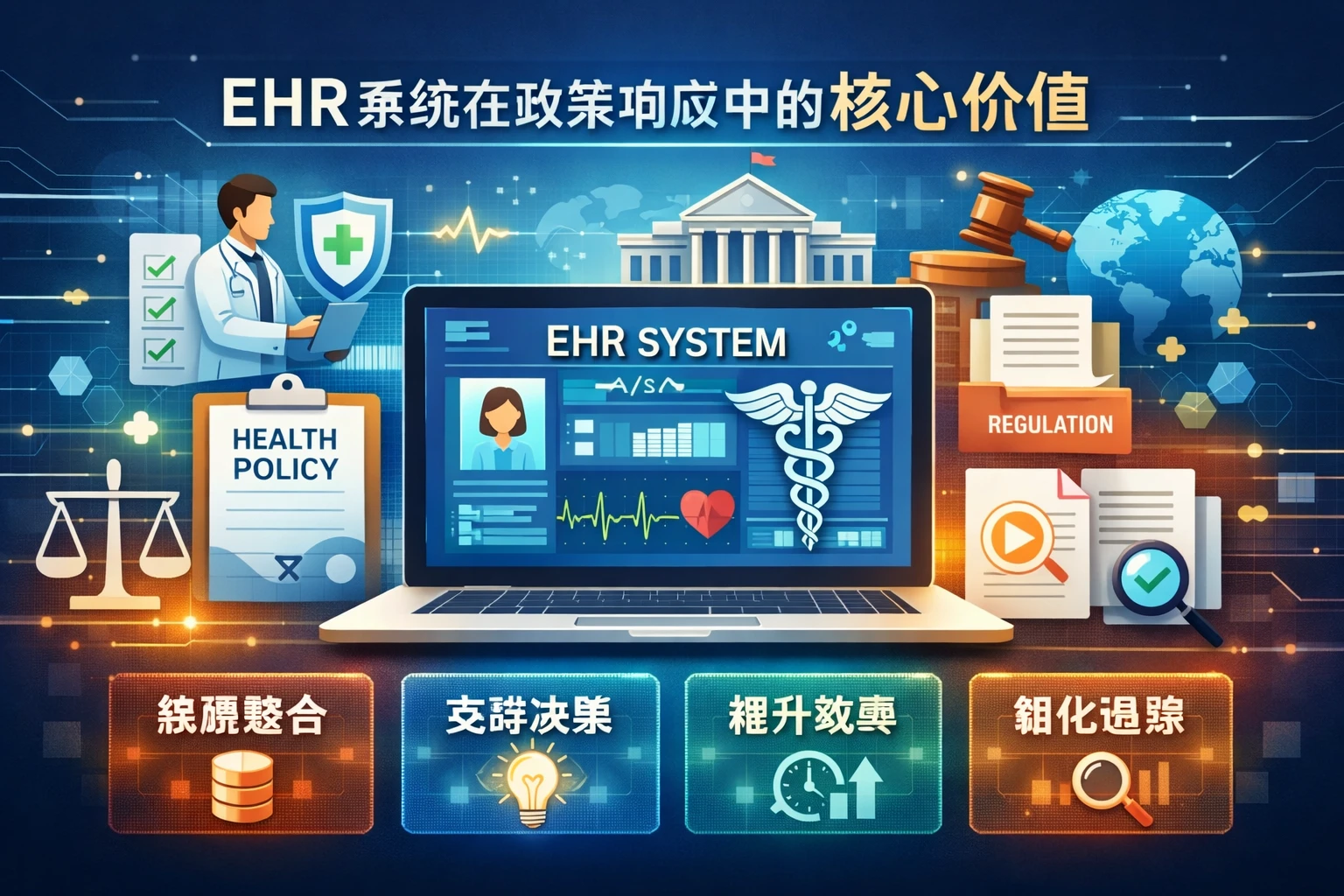 EHR系统在政策响应中的核心价值