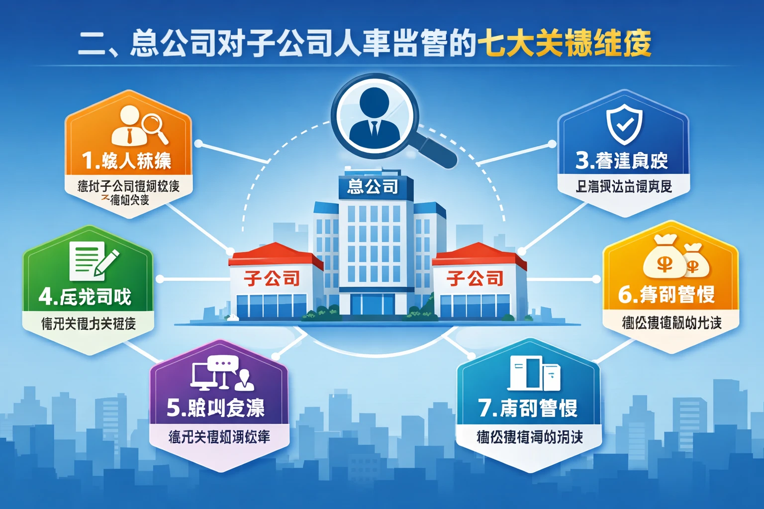 二、总公司对子公司人事监管的七大关键维度