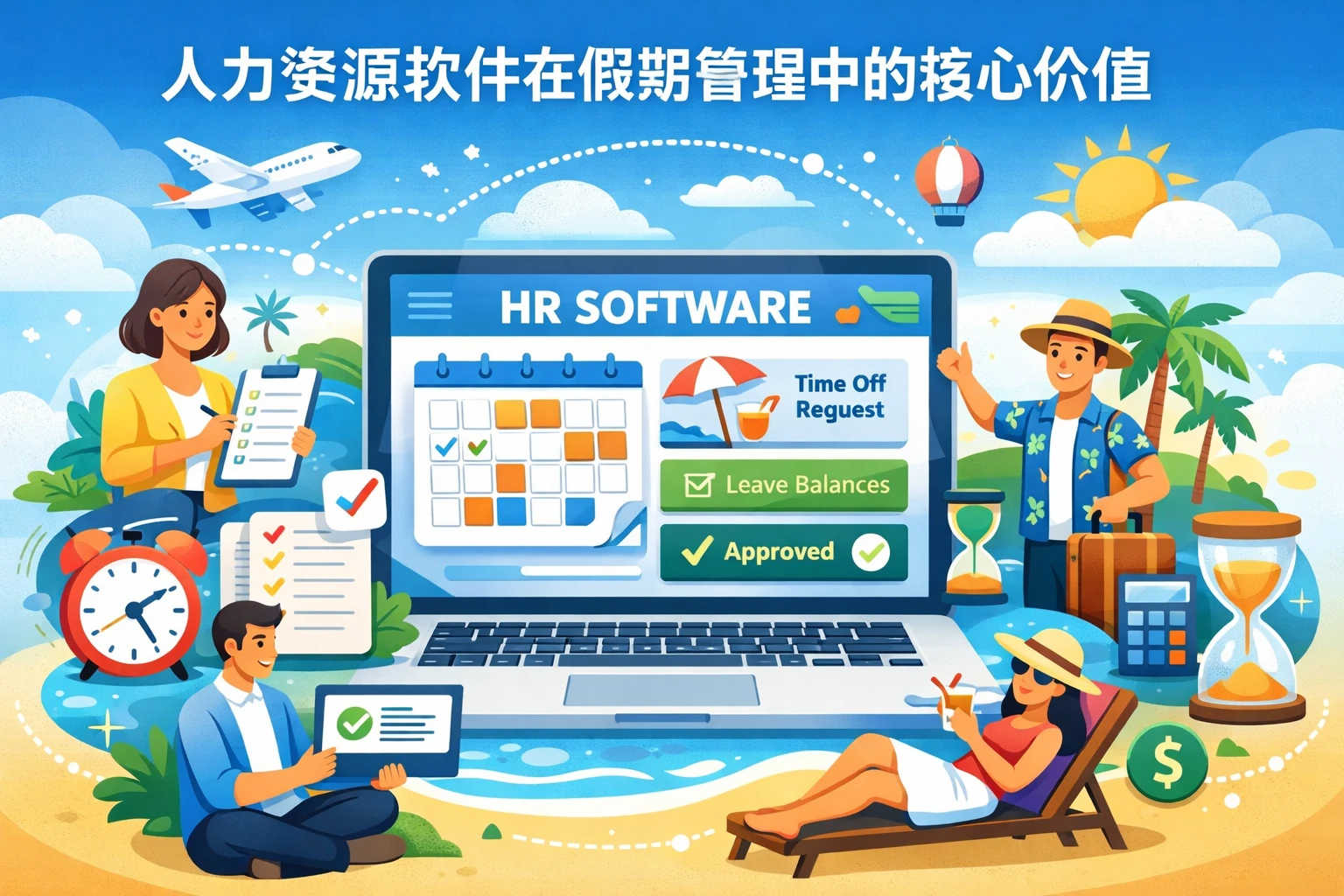 人力资源软件在假期管理中的核心价值