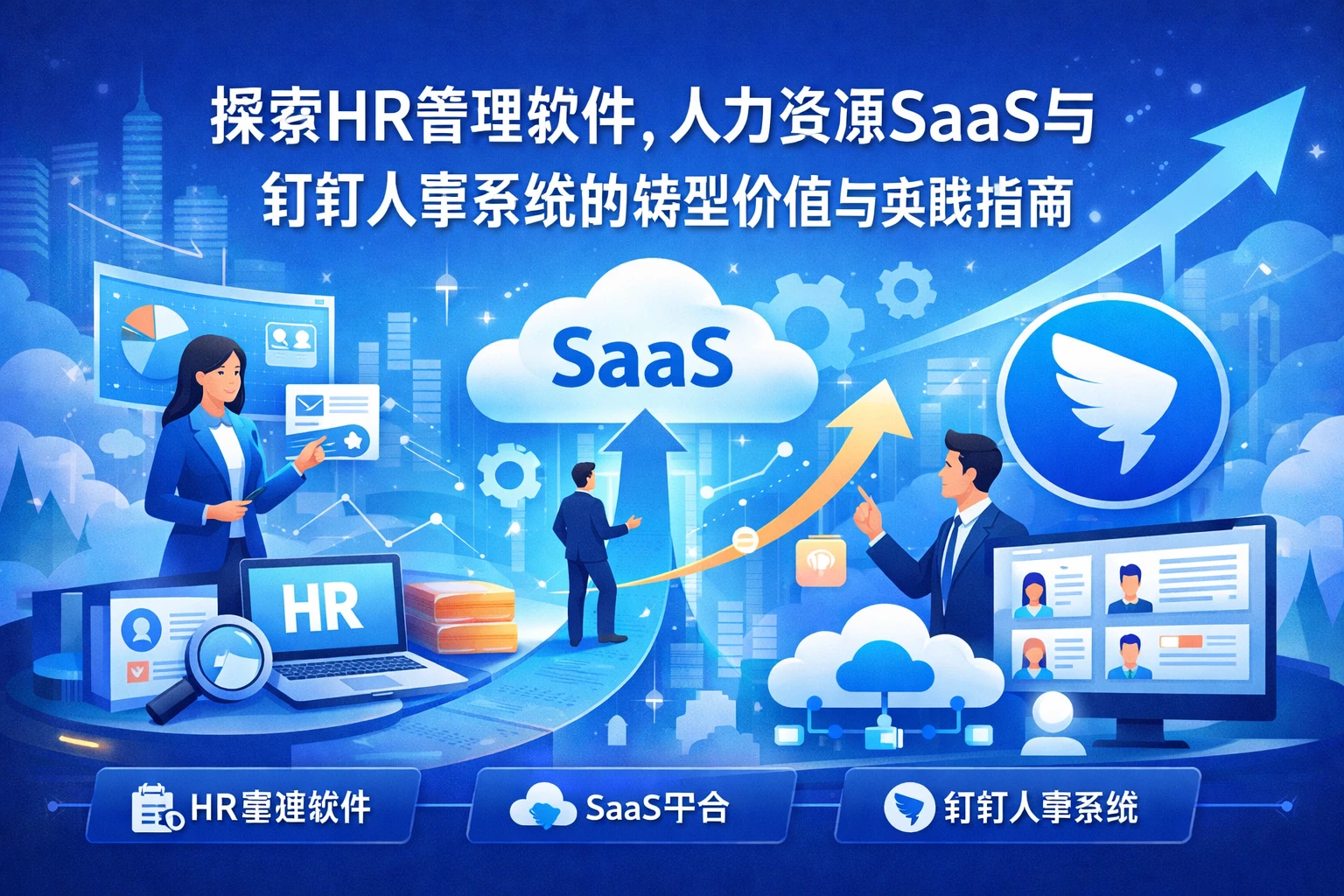 探索HR管理软件、人力资源SaaS与钉钉人事系统的转型价值与实践指南