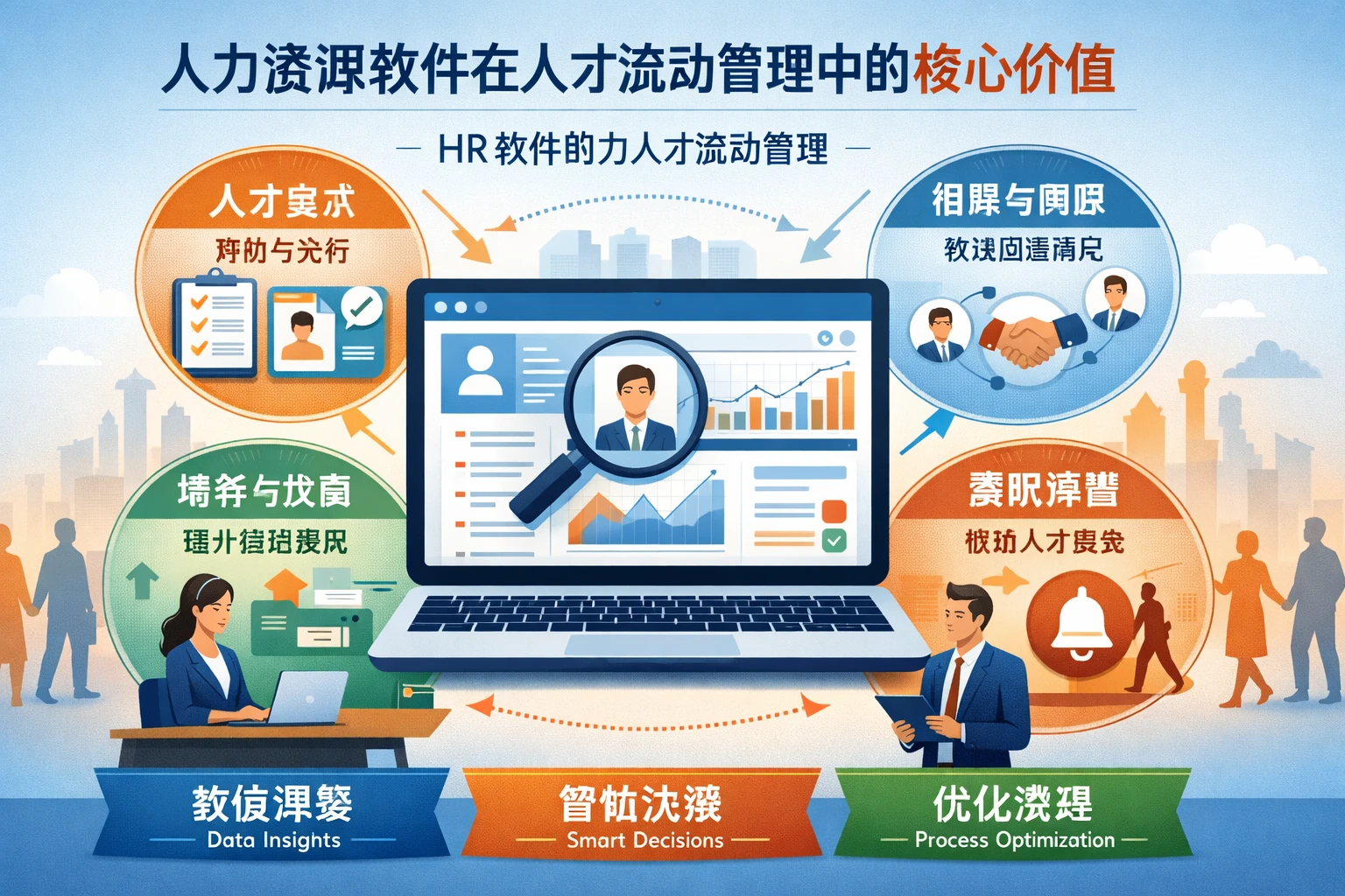 人力资源软件在人才流动管理中的核心价值