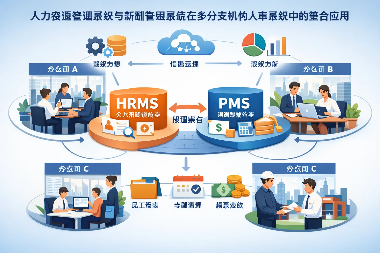 人力资源管理系统与薪酬管理系统在多分支机构人事系统中的整合应用